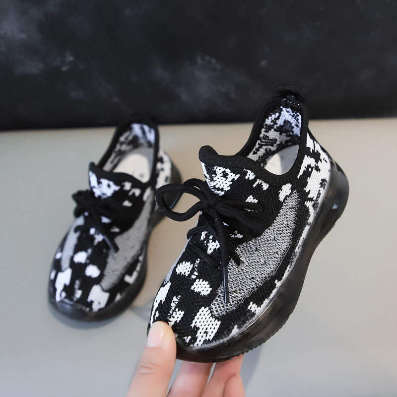 Boys and girls wild casual shoes Black 0 - Tophatter Daily Deals