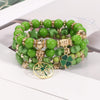 Beaded Soft Pottery Charm Bracelet Bracelets - Tophatter Daily Deals