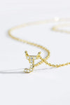 G To K Zircon 925 Sterling Silver Necklace Necklaces - Tophatter Daily Deals