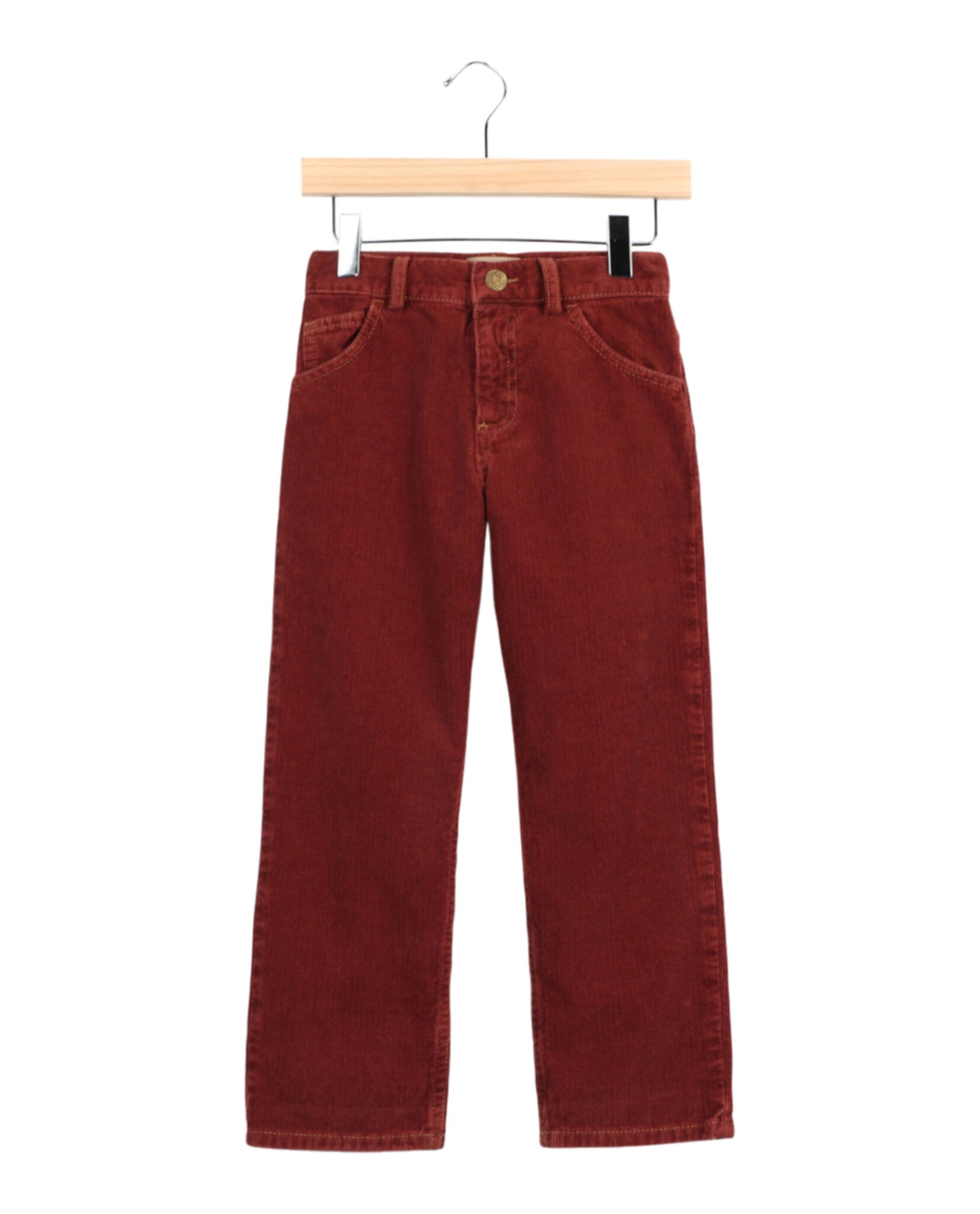 Gucci Horsebit Corduroy Pants Red Pants - Tophatter Daily Deals