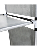 Portable Free Standing Closet - 8 Shelves, 2 Hanging Rods Storage & Organization - Tophatter Daily Deals