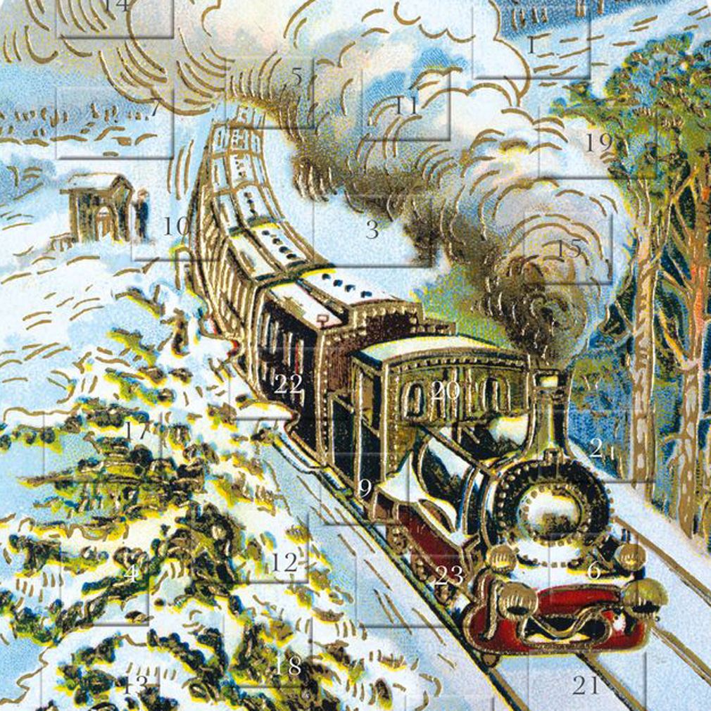 Christmas Express Advent Calendar | Traditional Christmas Advent Calendar Advent Calendar - Tophatter Daily Deals