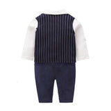 Autumn and winter boy gentleman suit 0 - Tophatter Daily Deals