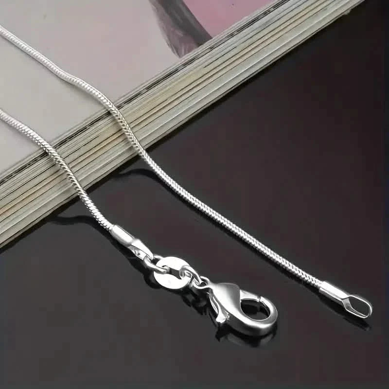 Unisex Snake Chain Necklace Necklaces - Tophatter Daily Deals