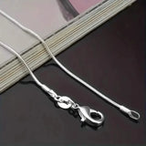 Unisex Snake Chain Necklace Necklaces - Tophatter Daily Deals