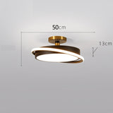 Bedroom Light Nordic Simple Modern Light Luxury Creative Round Led Ceiling Light Restaurant Designer Master Bedroom Room Light 0 - Tophatter Daily Deals