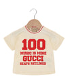 Gucci Short Sleeve Graphic Print T-Shirt White Red T-Shirt - Tophatter Daily Deals