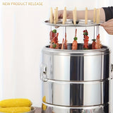 Charcoal Grill with 30 Skewers Business & Industrial > Food Service > Plate & Dish Warmers - Tophatter Daily Deals