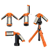 Rechargeable Work Light with Stand Portable Camping Lamp Auto Accessories > Lights - Tophatter Daily Deals