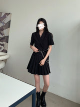 Asakawa Jiuyi Suit Dress Women''s Summer New Style 0 - Tophatter Daily Deals