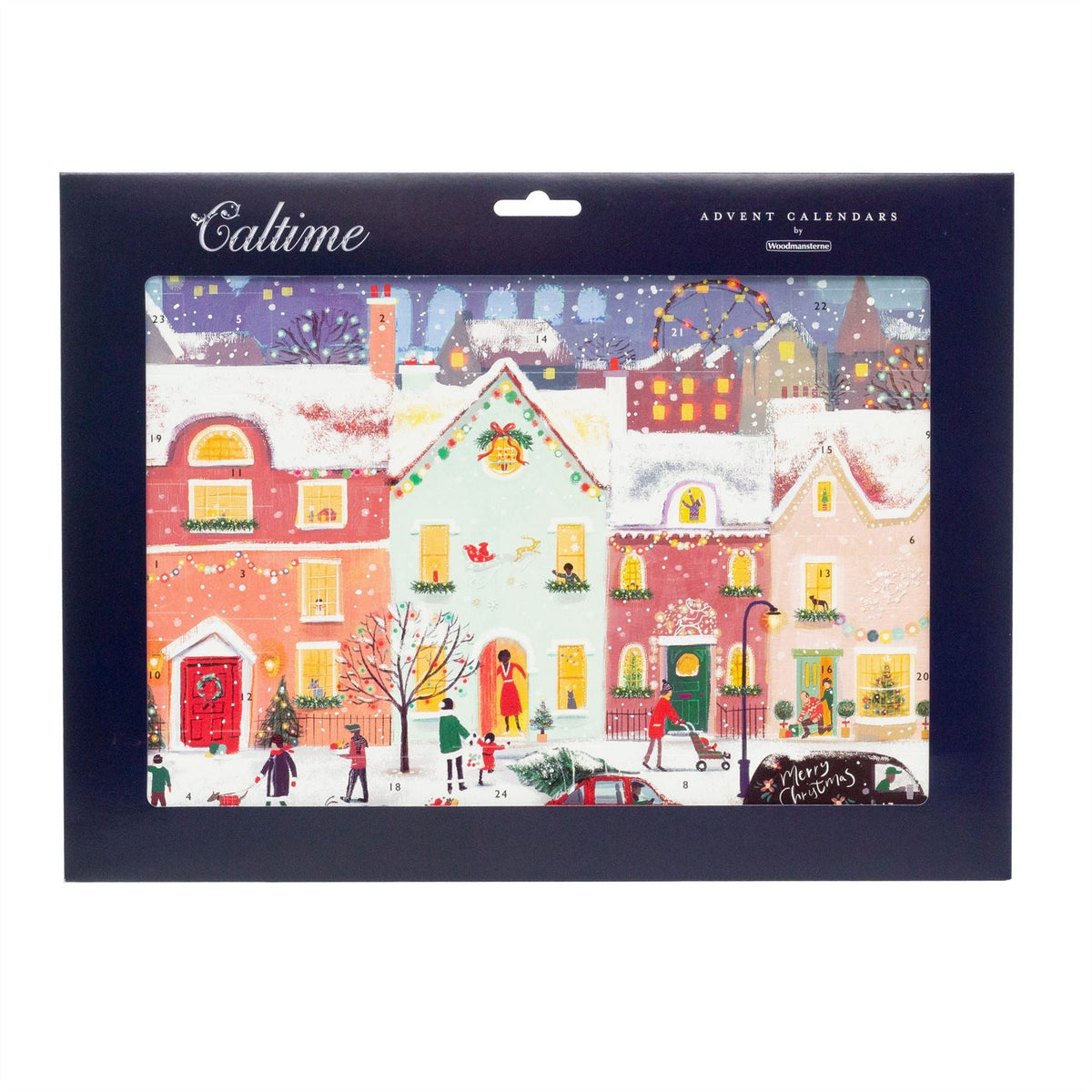 Christmas Town Christmas Advent Calendar | Picture Advent Calendar - 36x27cm Advent Calendar - Tophatter Daily Deals