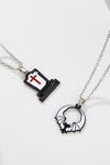 Two-Piece Halloween Theme Necklace Set Necklaces - Tophatter Daily Deals