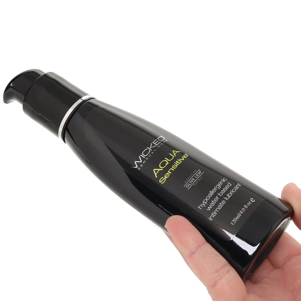 Aqua Sensitive Hypoallergenic Lube 4oz/120ml Lubes and Lotions > Water Based Sex Lubes - Tophatter Daily Deals
