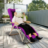 67x22in Chaise Lounger Cushion Recliner Rocking Chair Sofa Furniture & Decor - Tophatter Daily Deals