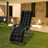 67x22in Chaise Lounger Cushion Recliner Rocking Chair Sofa Furniture & Decor - Tophatter Daily Deals