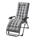 67x22in Chaise Lounger Cushion Recliner Rocking Chair Sofa Gray Furniture & Decor - Tophatter Daily Deals
