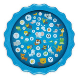 68" Inflatable Blow Up Pool Sprinkler Splash Pad For Kids Outdoor Recreation - Tophatter Daily Deals