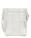 Bottega Veneta Small Cassette Bucket Bag White-680218-VCQC4-9009-10002-NS Bags - Tophatter Daily Deals