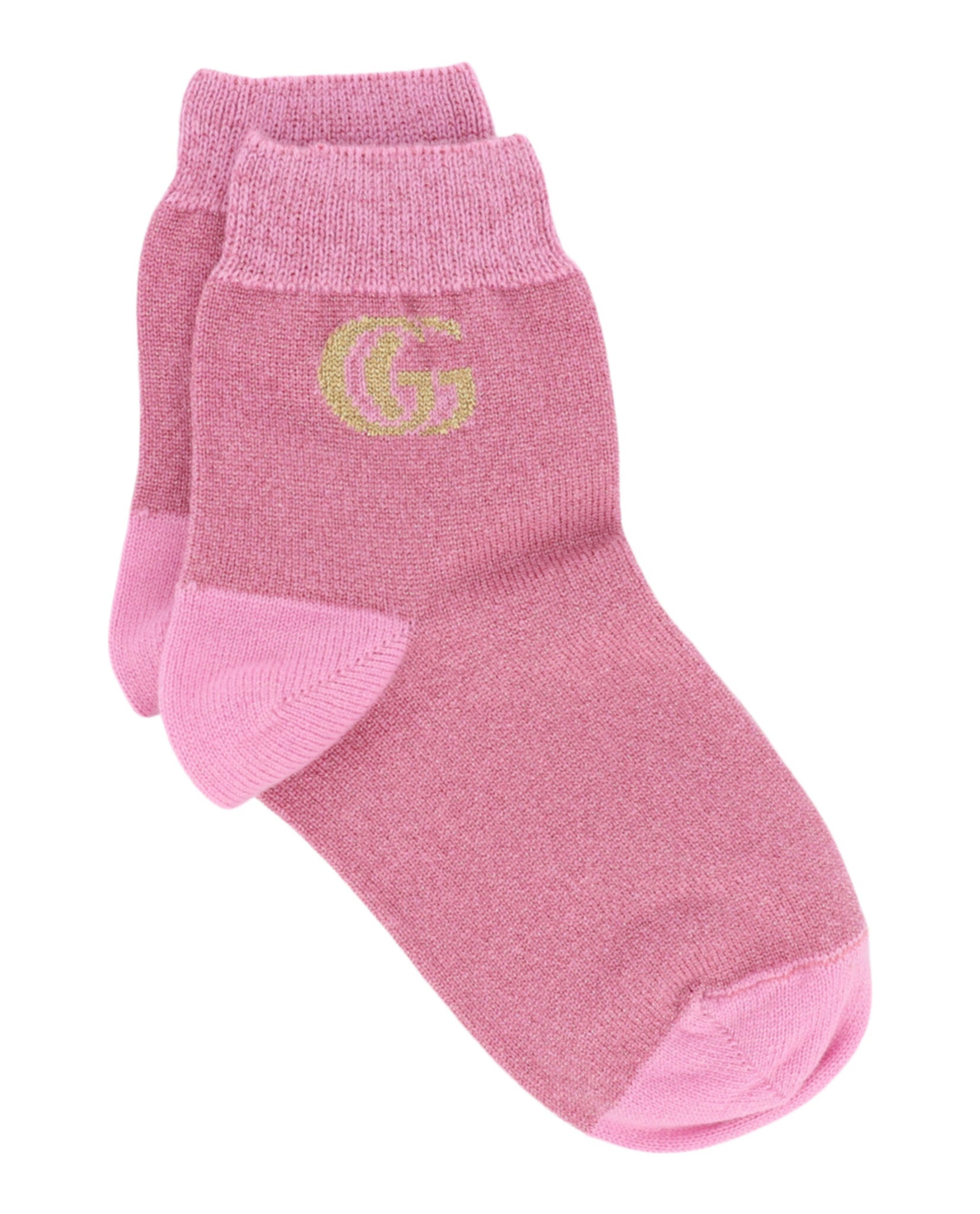 Gucci GG Lurex Socks Pink Socks - Tophatter Daily Deals