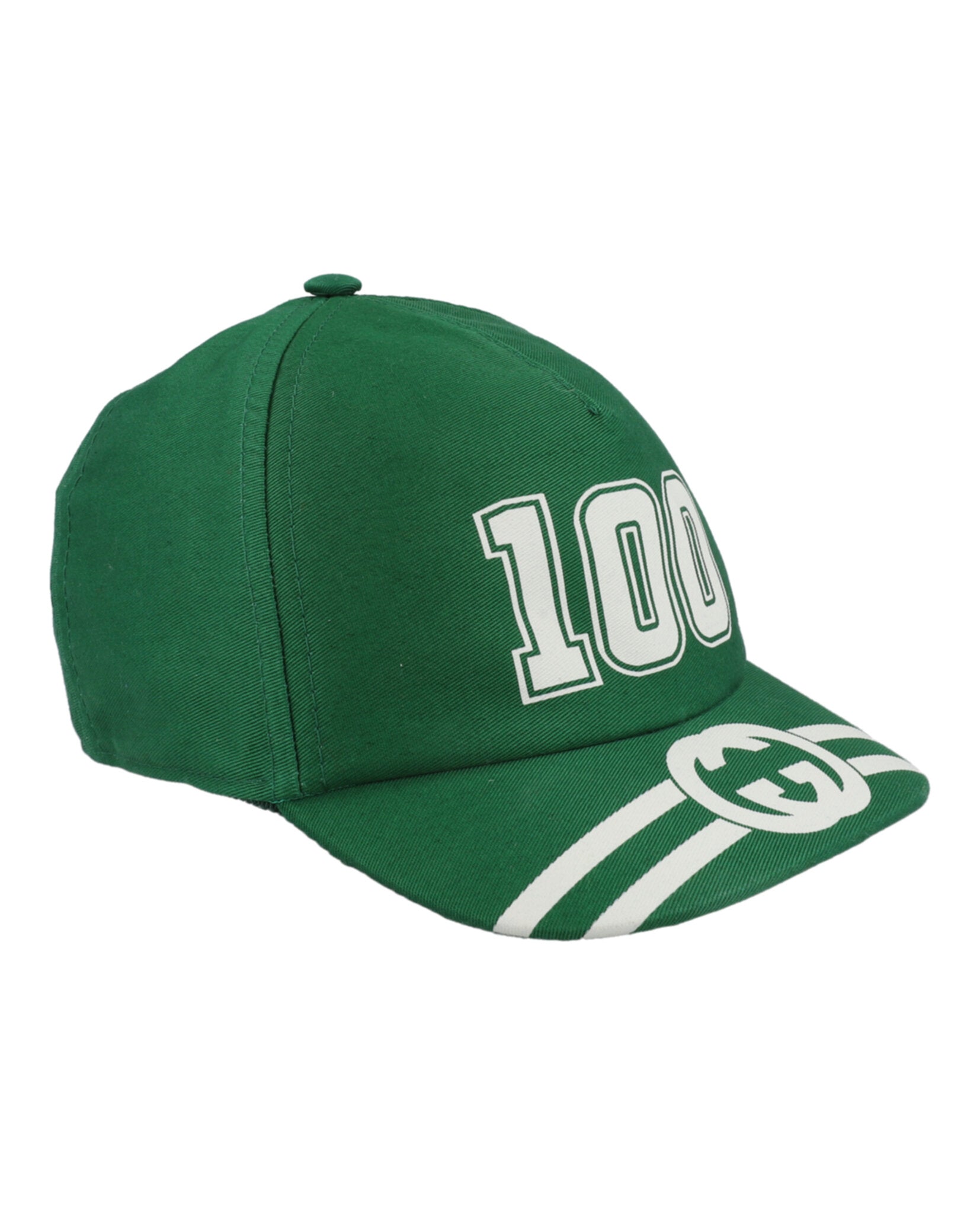 Gucci College GG Baseball Cap Green Headwear - Tophatter Daily Deals