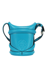 Alexander McQueen Mini Curve Leather Bucket Bag Bags - Tophatter Daily Deals