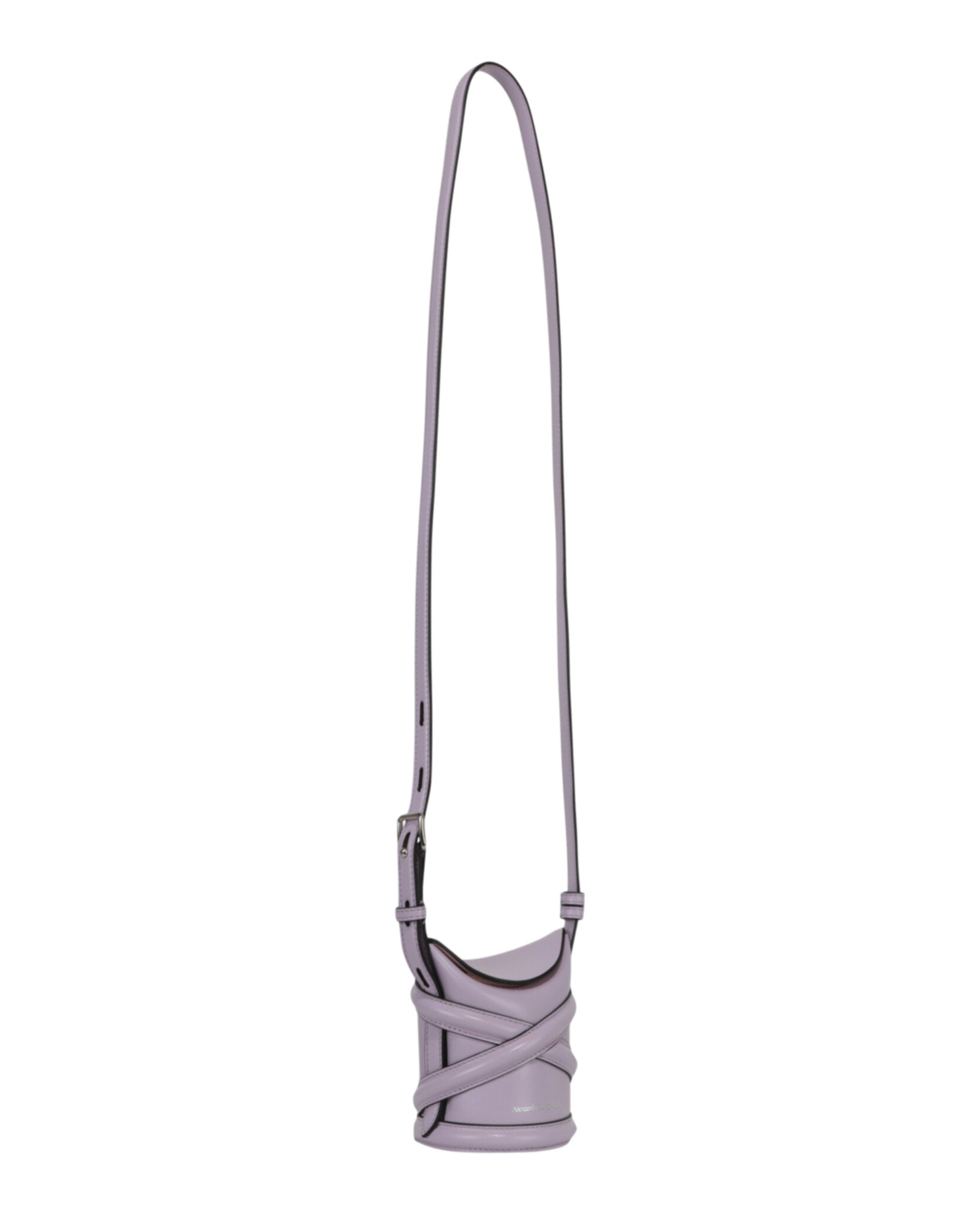 Alexander McQueen Mini Curve Leather Bucket Bag Bags - Tophatter Daily Deals