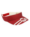 Gucci Logo Printed Visor Red Headwear - Tophatter Daily Deals