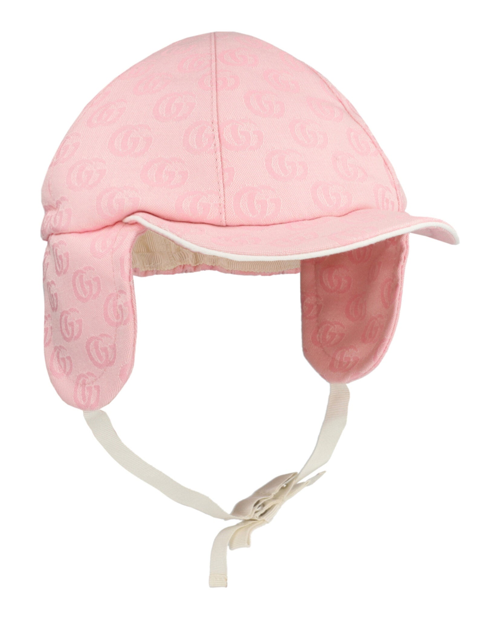 Gucci Logo Hat With Ties Pink Headwear - Tophatter Daily Deals