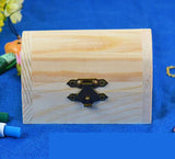 Beautifully wrapped gift ring jewelry box Wood color 0 - Tophatter Daily Deals
