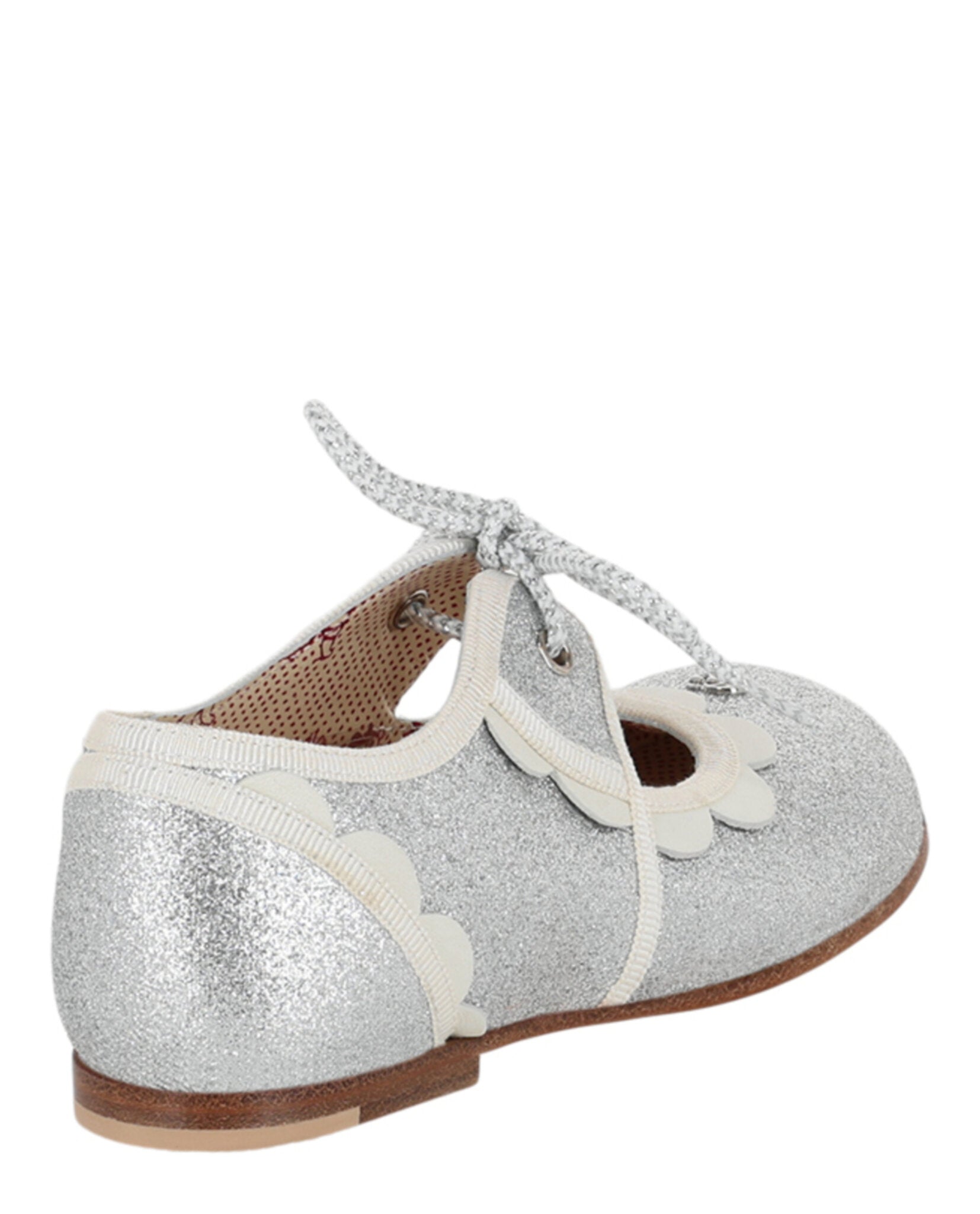 Gucci Glitter Scalloped-Trim Dress Shoes Footwear - Tophatter Daily Deals