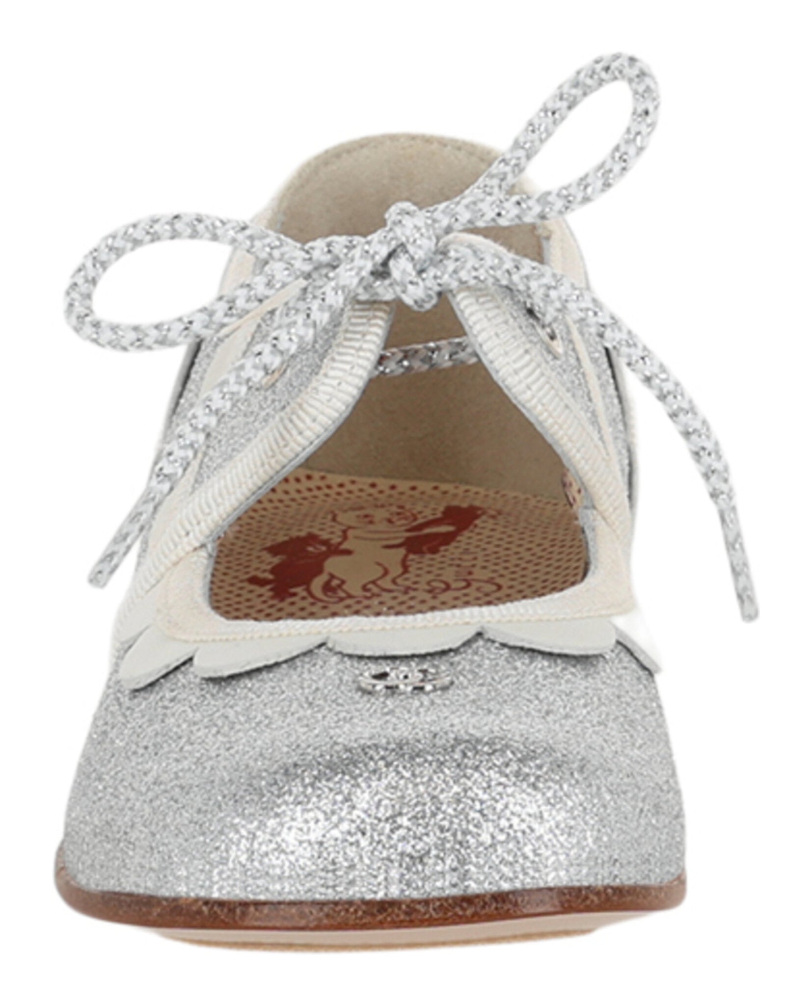 Gucci Glitter Scalloped-Trim Dress Shoes Footwear - Tophatter Daily Deals