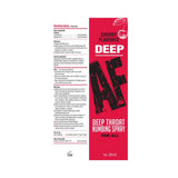 Deep AF Numbing Throat Spray Cherry - Tophatter Daily Deals