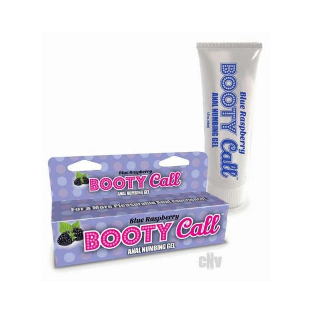 Booty Call Anal Numbing Gel Blue Rasp - Tophatter Daily Deals
