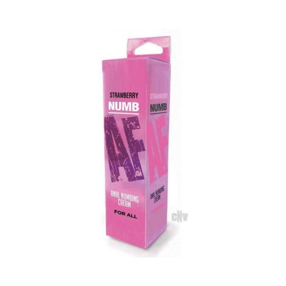 Numb Af Anal Cream Strawberry - Tophatter Daily Deals