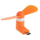 Android phone fan Type C Orange A 0 - Tophatter Daily Deals