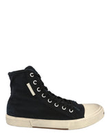 Balenciaga Paris High-Top Sneakers Black White Footwear - Tophatter Daily Deals