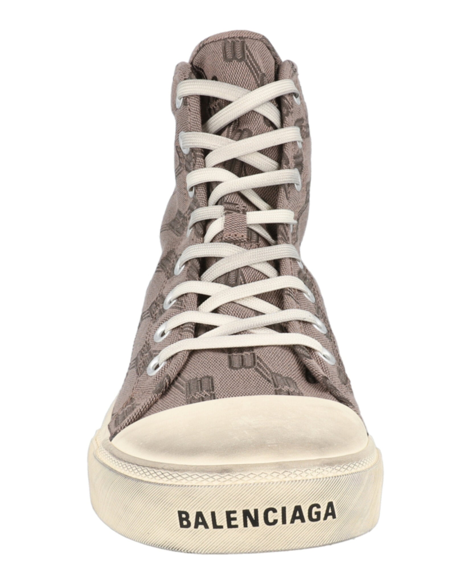 Balenciaga Paris Monogram High Top Sneakers Footwear - Tophatter Daily Deals
