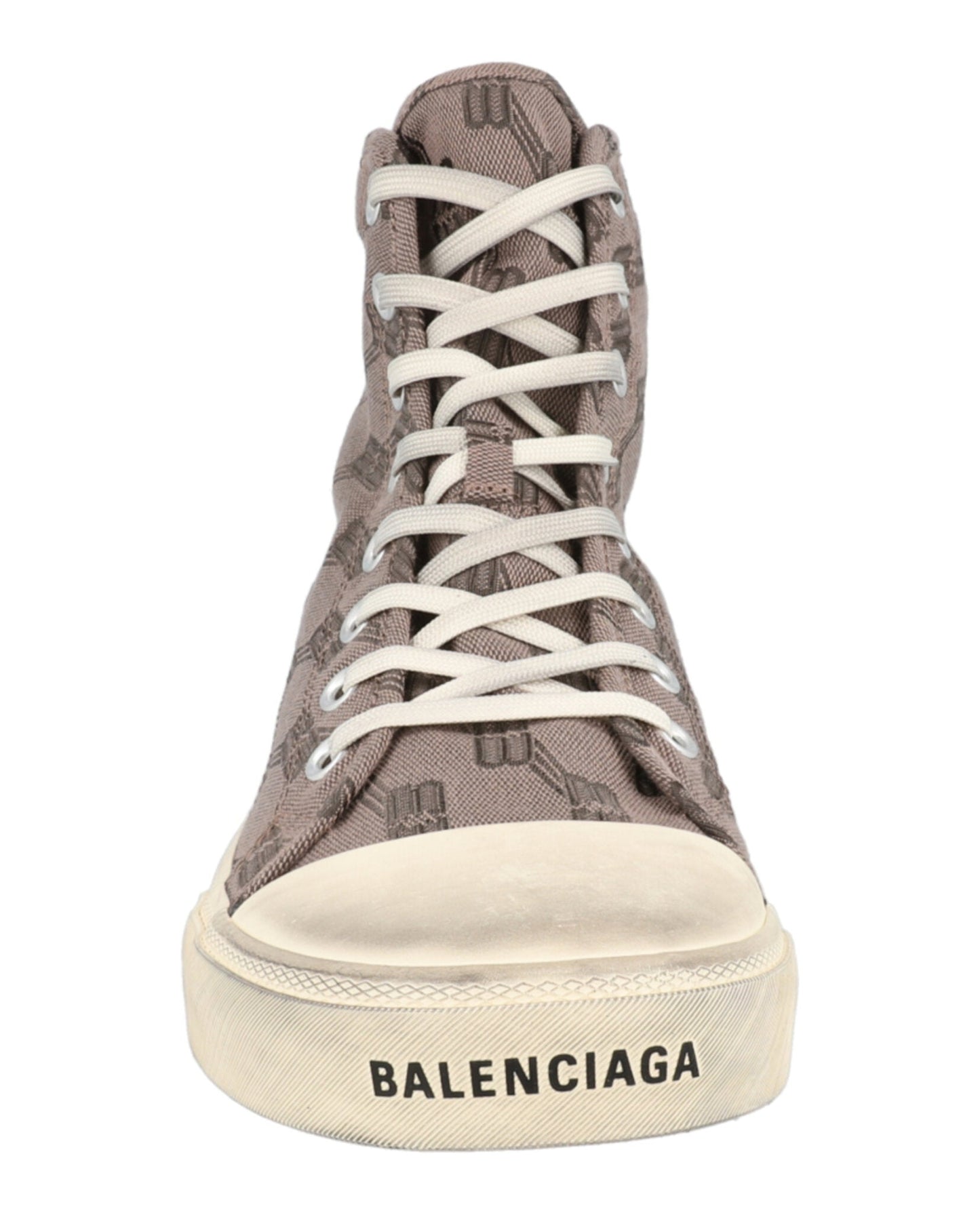Balenciaga Paris Monogram High Top Sneakers Footwear - Tophatter Daily Deals