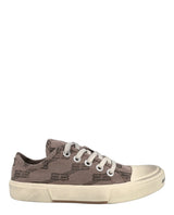 Balenciaga Paris Low-Top Sneakers Grey,Brown Footwear - Tophatter Daily Deals