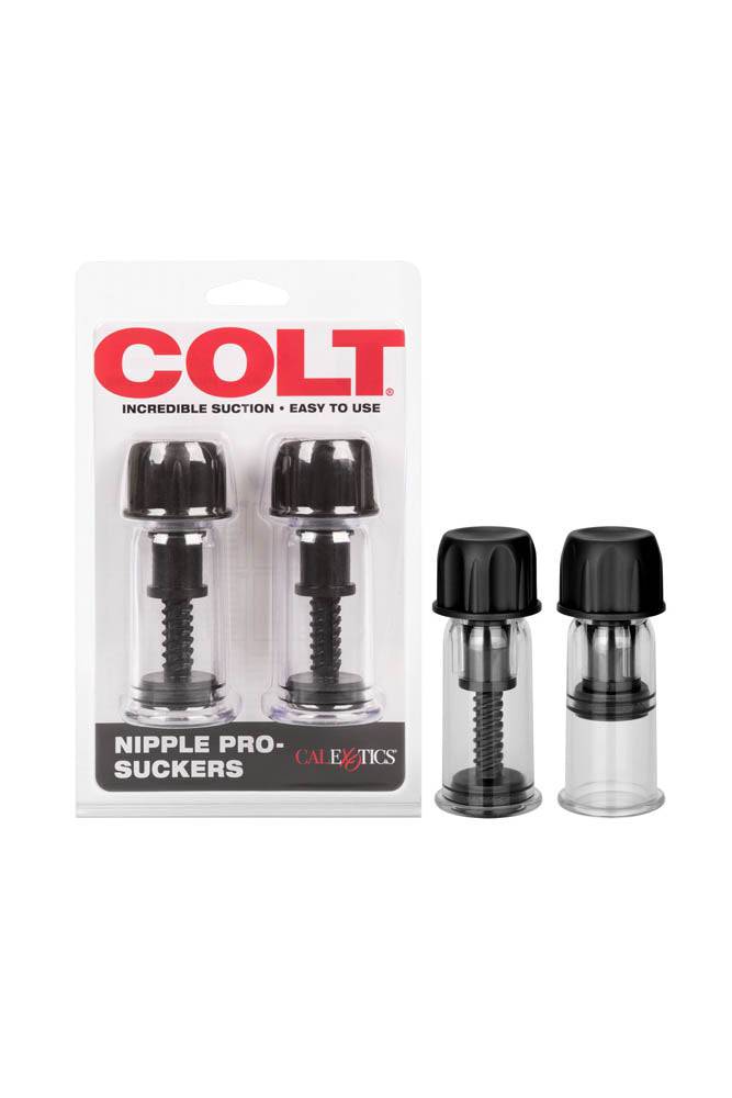 Cal Exotics - Colt - Nipple Pro-Suckers - Black BDSM - Tophatter Daily Deals