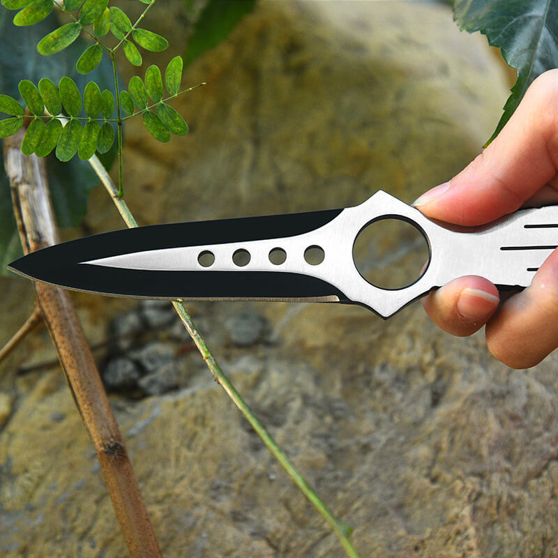 OUTDOOR GAITER SABER CAMPING OPEN BLADE STRAIGHT KNIFE-GS101 KNIVES - Tophatter Daily Deals