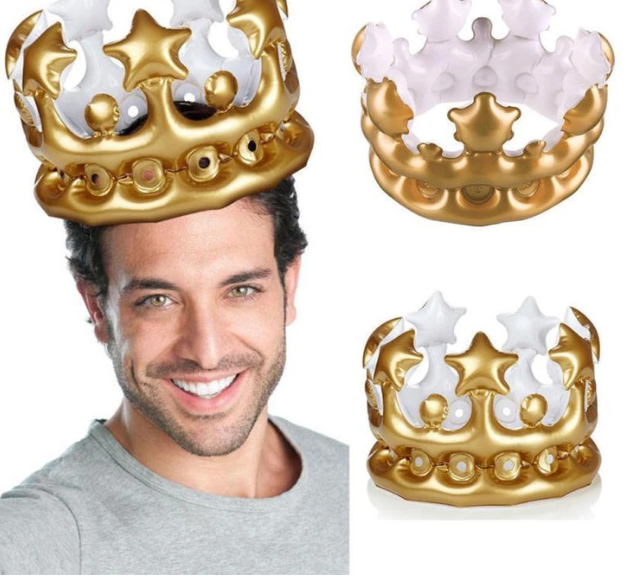 Birthday gift crown inflatable toy 0 - Tophatter Daily Deals