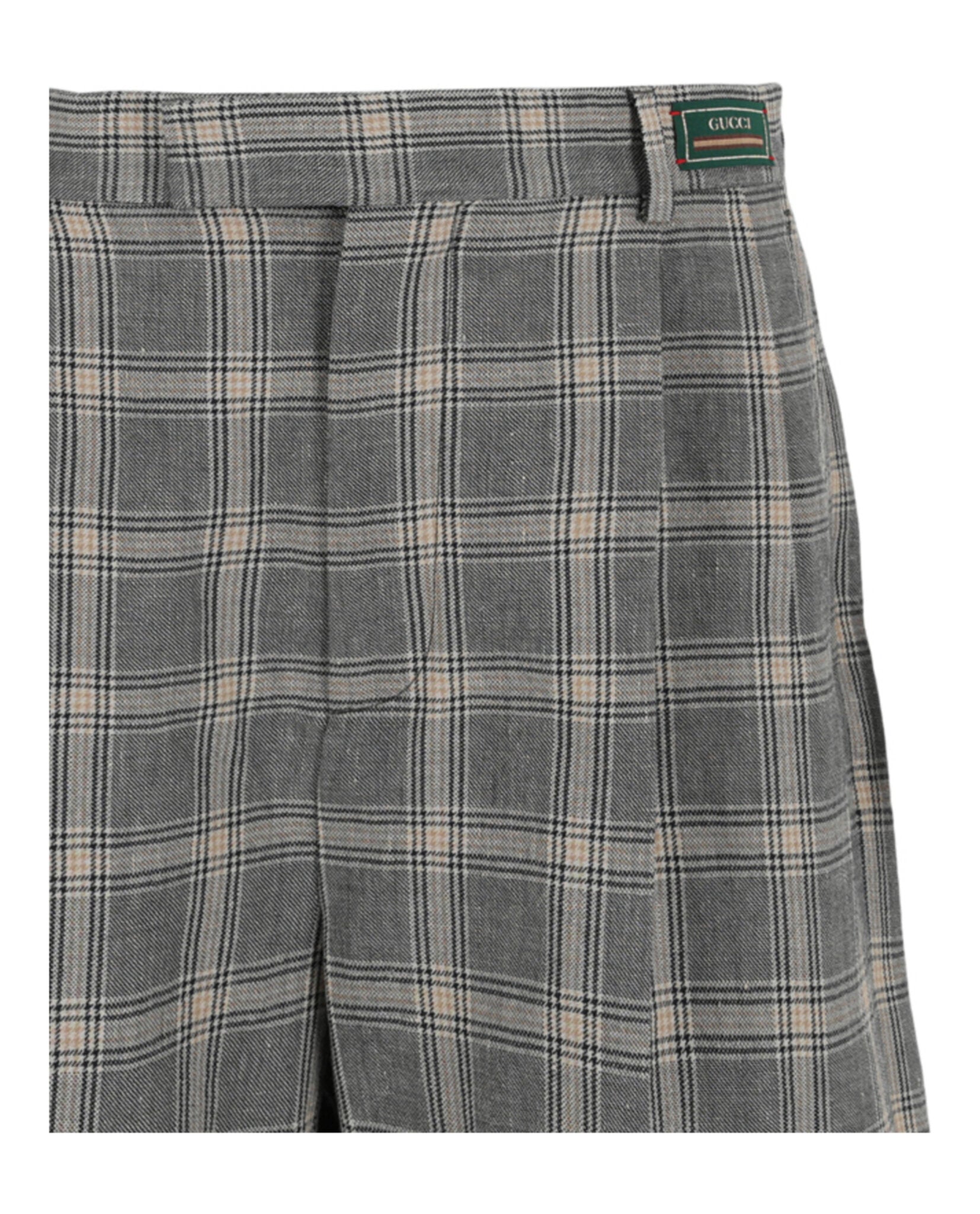 Gucci Cuffed Plaid Shorts Shorts - Tophatter Daily Deals