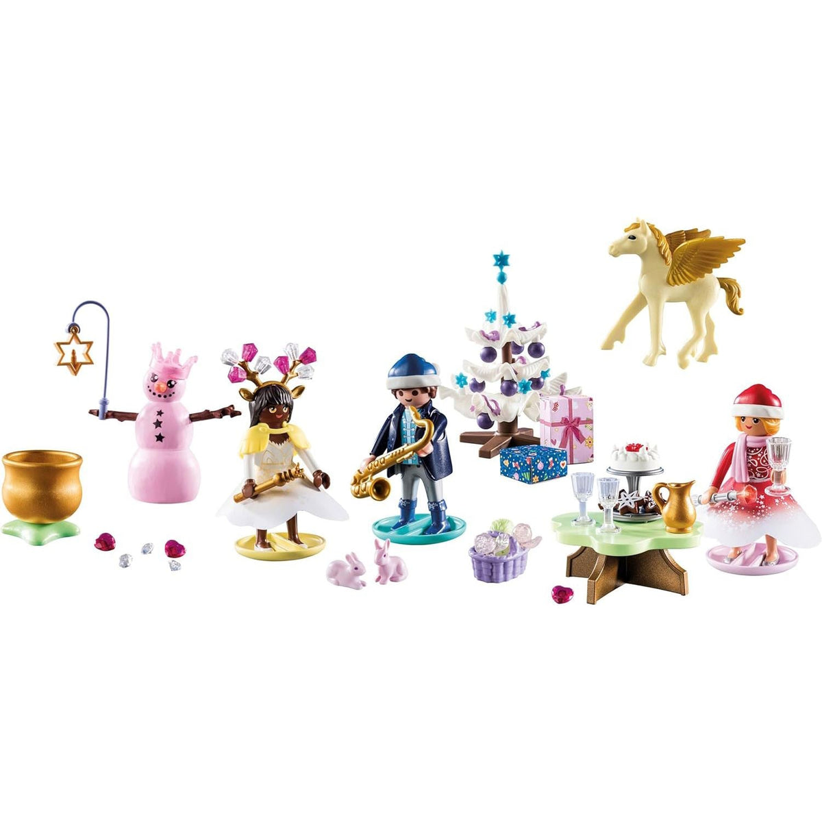 Playmobil 71348 Christmas Under The Rainbow | Childrens Christmas Advent Calendar Advent Calendar - Tophatter Daily Deals
