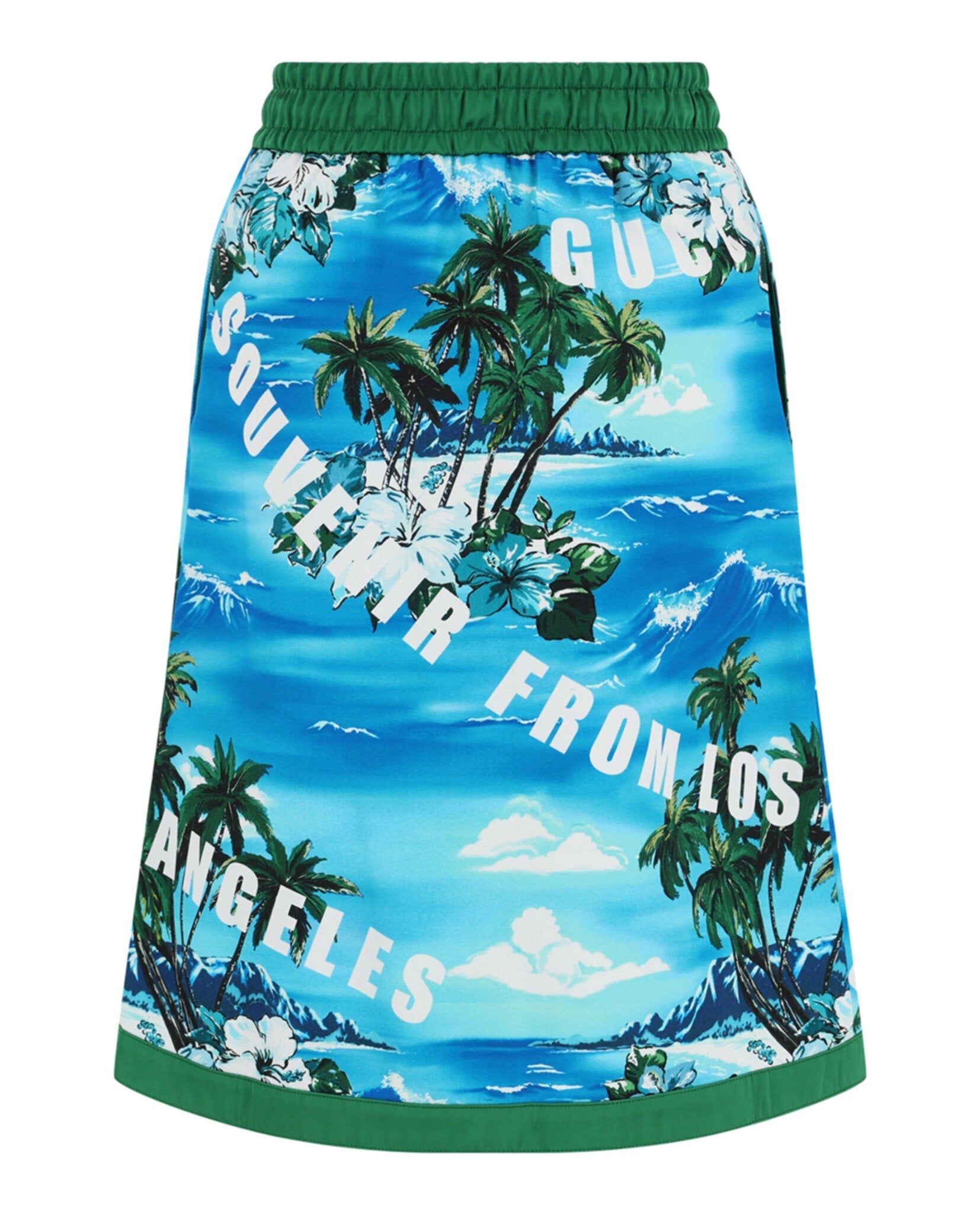 Gucci Hawaiian Printed Knee-Length Skirt Skort/Skirt - Tophatter Daily Deals