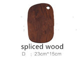 Black Walnut Chopping Board Section D splicing 23x15 0 - Tophatter Daily Deals