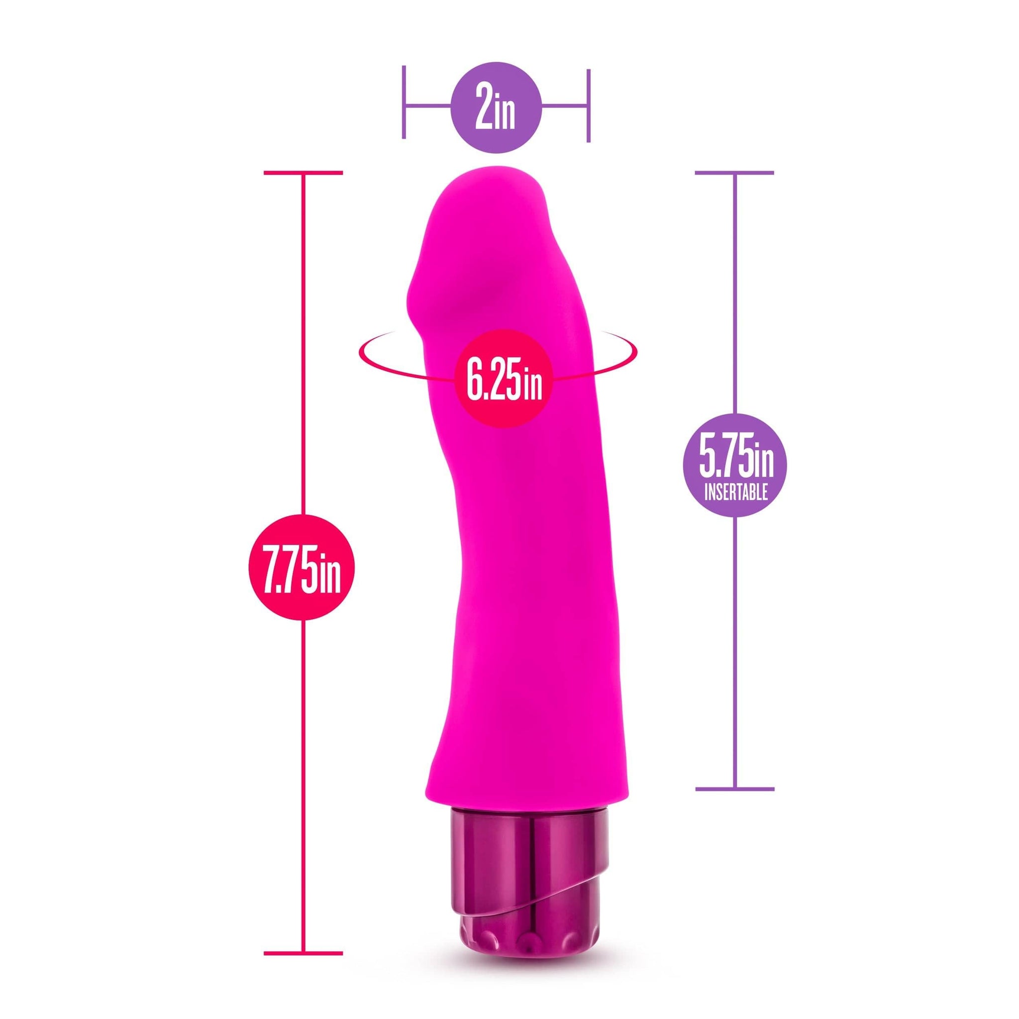 Luxe Marco Pink Vibrating Toy 7.75 Inch Length > Vibrators > Realistic Vibrators - Tophatter Daily Deals