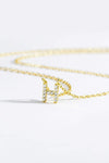 G To K Zircon 925 Sterling Silver Necklace Necklaces - Tophatter Daily Deals