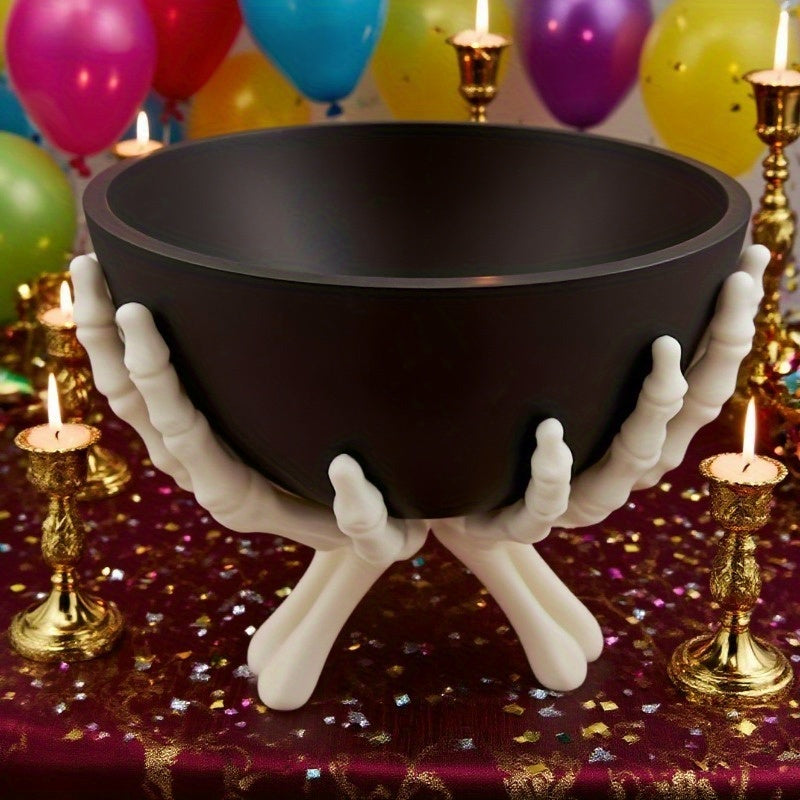 Skull Hand Bowl Holder Halloween Candy Dish Halloween - Tophatter Daily Deals