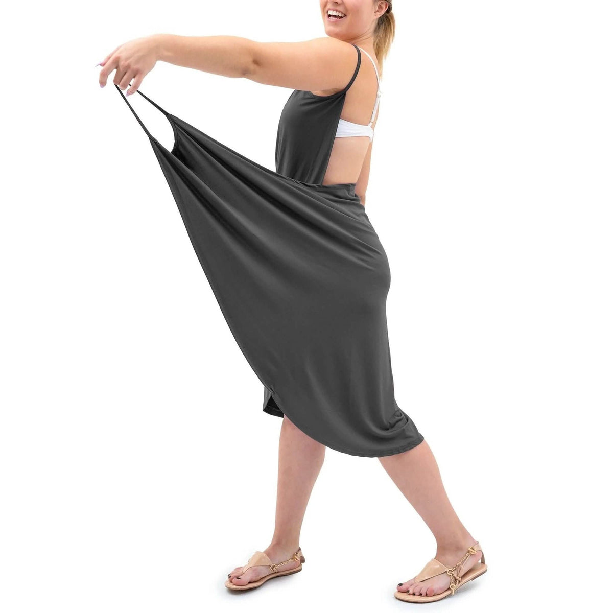 Wearable Bath Towel for Adults Women's Swimwear - Tophatter Daily Deals